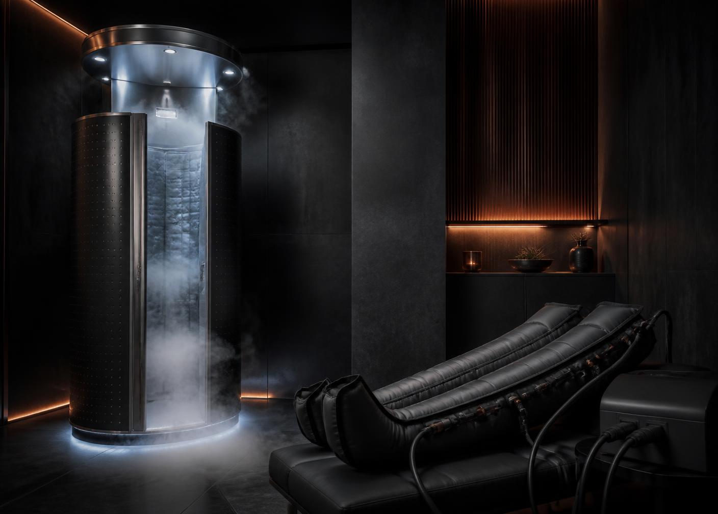 Espace de récupération : cryothérapie et pressothérapie